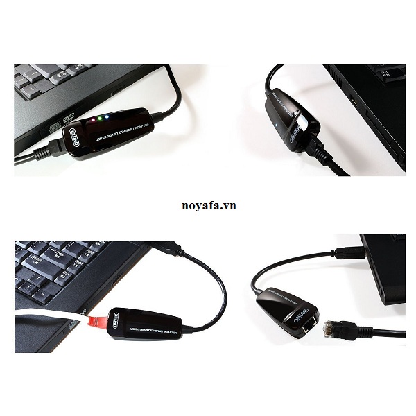 Dây cáp chuyển đổi Usb to lan 3.0 sang Lan Unitek Y-3461